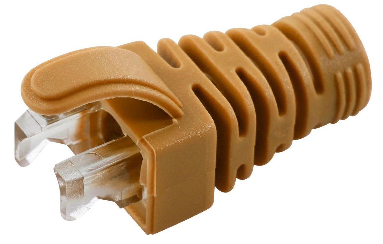 MicroConnect Strain Relief Boot Cat5e Cat6 Cat6A cables upto