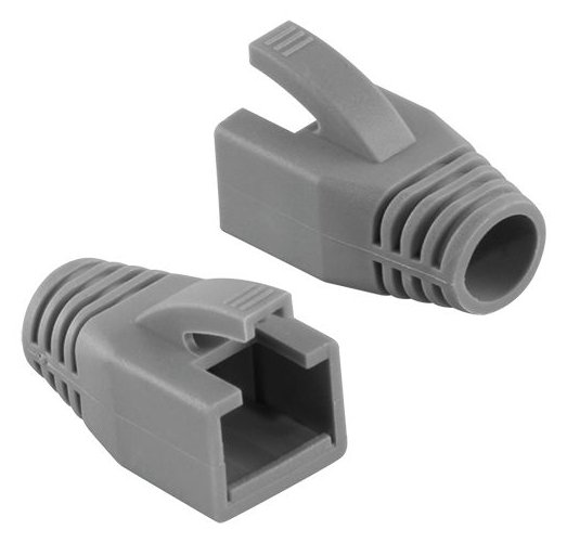 MicroConnect Strain Relief Boot Cat7 cables upto Grey 50pcs