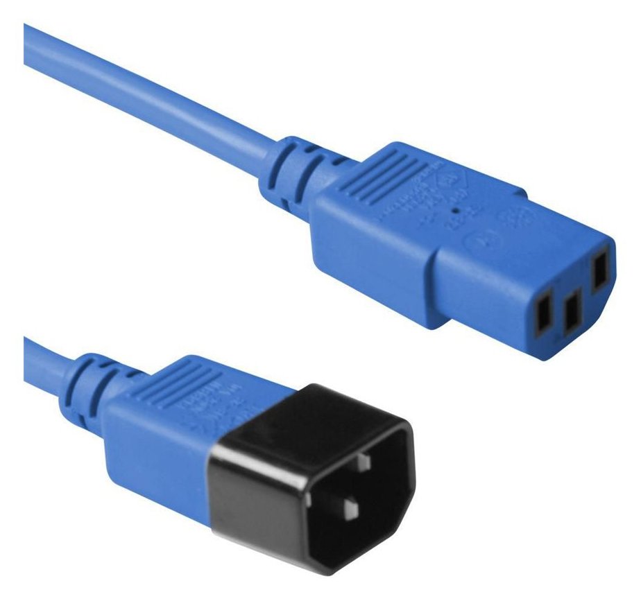 MicroConnect Stromkabel - IEC 60320 C14 zu power IEC 60320 C13