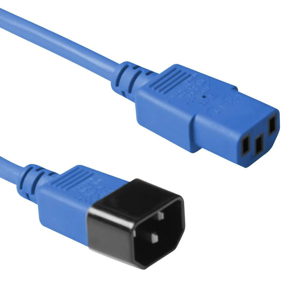 MicroConnect Stromkabel - IEC 60320 C14 zu power IEC 60320 C13, Ansicht 2