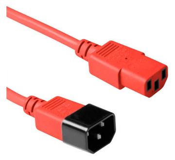 MicroConnect Stromkabel - IEC 60320 C14 zu power IEC 60320 C13 von LumaTech