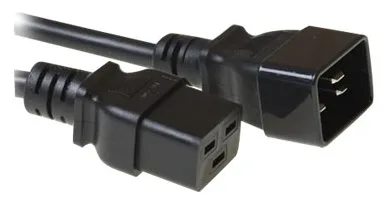 MicroConnect Stromkabel - IEC 60320 C19 bis IEC 60320 C20, Ansicht 2