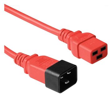 MicroConnect Stromkabel - IEC 60320 C20 zu IEC 60320 C19 von LumaTech