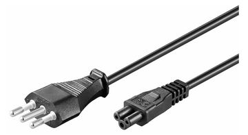 MicroConnect Stromkabel - IEC 60320 C5 zu CEI 23-16/VII (M) von LumaTech