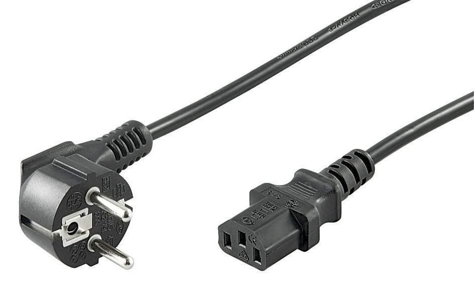 MicroConnect Stromkabel - power IEC 60320 C13 zu power CEE 7/7 (M)