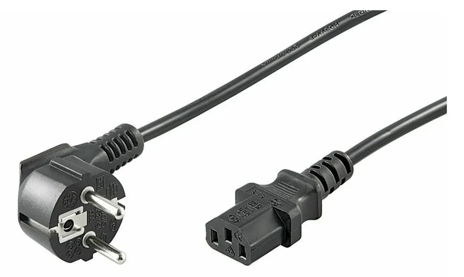 MicroConnect Stromkabel - power IEC 60320 C13 zu power CEE 7/7 (M), Ansicht 2