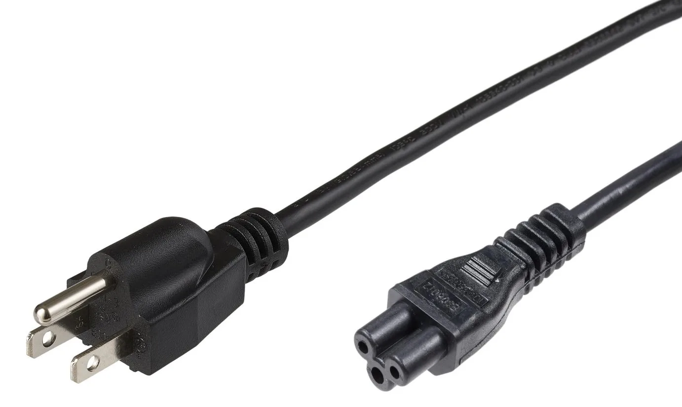 MicroConnect Stromkabel - Typ B (M) zu IEC 60320 C5, Ansicht 2