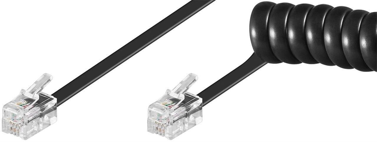 MicroConnect Telefonkabel - RJ-10 (M) zu RJ-10 (M)