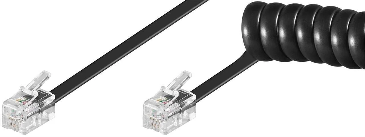 MicroConnect Telefonkabel - RJ-10 (M) zu RJ-10 (M), Ansicht 2