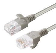 MicroConnect U/UTP Cat6a Slim Grey - Kabel - Netzwerk von LumaTech