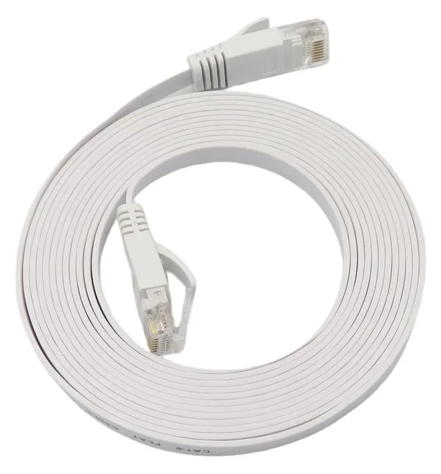 MicroConnect U/UTP CAT6A White Flat LSZH TPE Jacket - Kabel - Netzwerk, Ansicht 2
