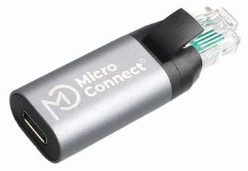 MicroConnect USB C Female to RJ45 Male Adapter - Adapter - Digital/Daten von LumaTech
