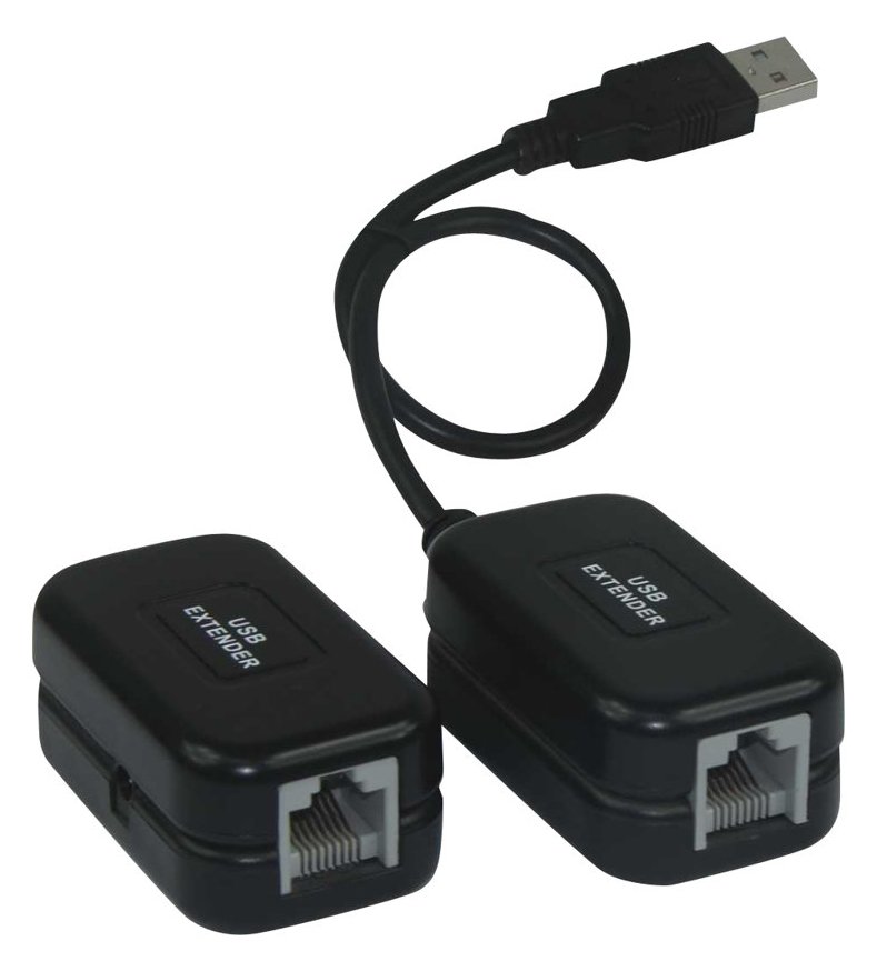 MicroConnect USB CAT5e UTP 60m