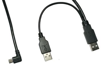 MicroConnect USB2.0 A male to+ Mini USB splitter MC-WA1945B - Kabel - Digital/Daten von LumaTech