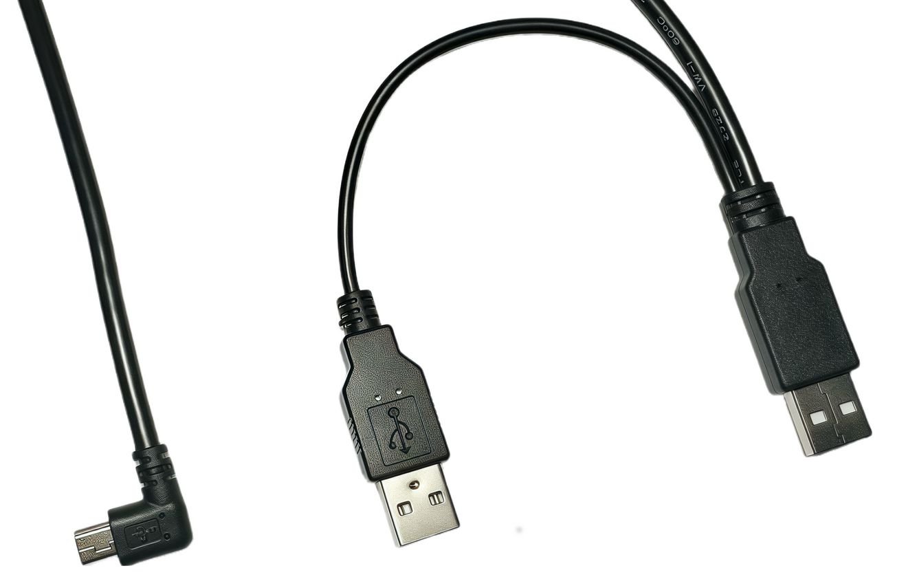 MicroConnect USB2.0 A male to+ Mini USB splitter MC-WA1945B - Kabel - Digital/Daten von LumaTech