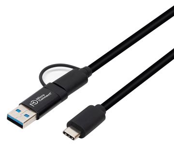 MicroConnect USB3.1CCA1 - 1 m - USB C - USB C - USB 3.2 Gen 1 (3.1 Gen 1) - 10 Gbit/s - Schwarz von LumaTech