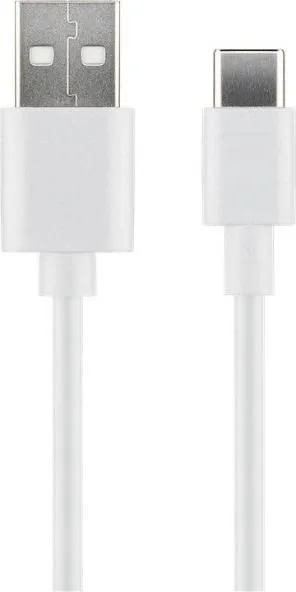MicroConnect USB3.1CCHAR2W - 2 m - USB A - USB C - 3.1 (3.1 Gen 1) - Weiß, Ansicht 2