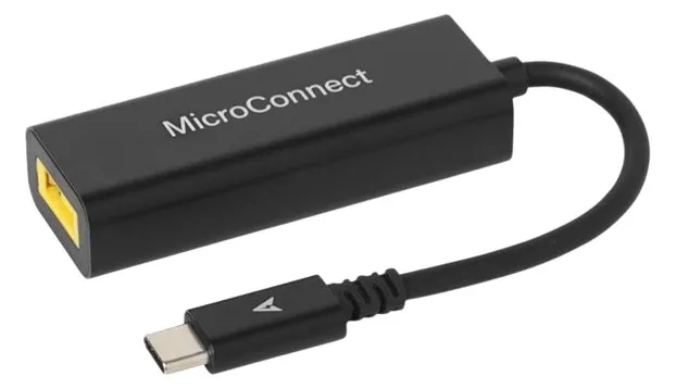 MicroConnect USB3.1C-LEN - USB C - Square Lenovo - Male connector / Male connector - Schwarz, Ansicht 2
