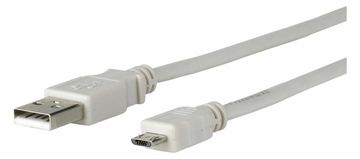 MicroConnect USBABMICRO5G - 5 m - Micro-USB B - USB A - 2.0 - 480 Mbit/s - Grau von LumaTech