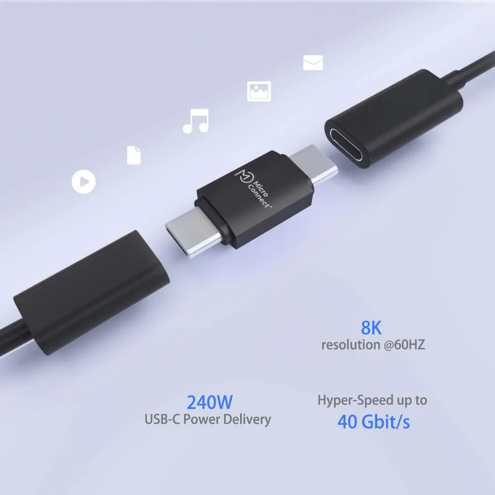 MicroConnect USB-Adapter - 24 pin USB-C (M), Ansicht 4
