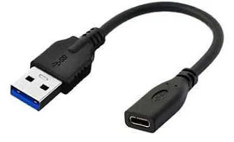 MicroConnect USB-Adapter - USB Typ A (M) zu 24 pin USB-C (W), Ansicht 2