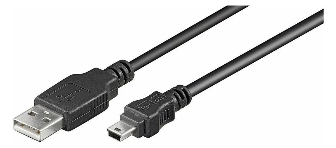 MicroConnect USBAMB510 10m USB A Mini-USB B Männlich Männlich Schwarz USB Kabel, Ansicht 2