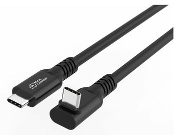 MicroConnect USB-C 3.2 Gen 2x2 Premium Angled Cable 100W 20Gbps - Kabel - Digital/Daten von LumaTech