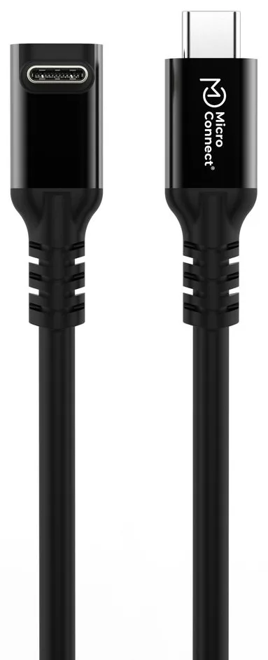 MicroConnect USB-C 3.2 Gen 2x2 Premium Angled Cable 100W 20Gbps - Kabel - Digital/Daten, Ansicht 4