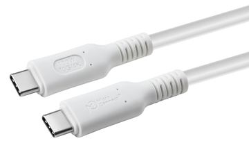 MicroConnect USB-C Gen2 cable white. - Kabel - Digital/Daten von LumaTech