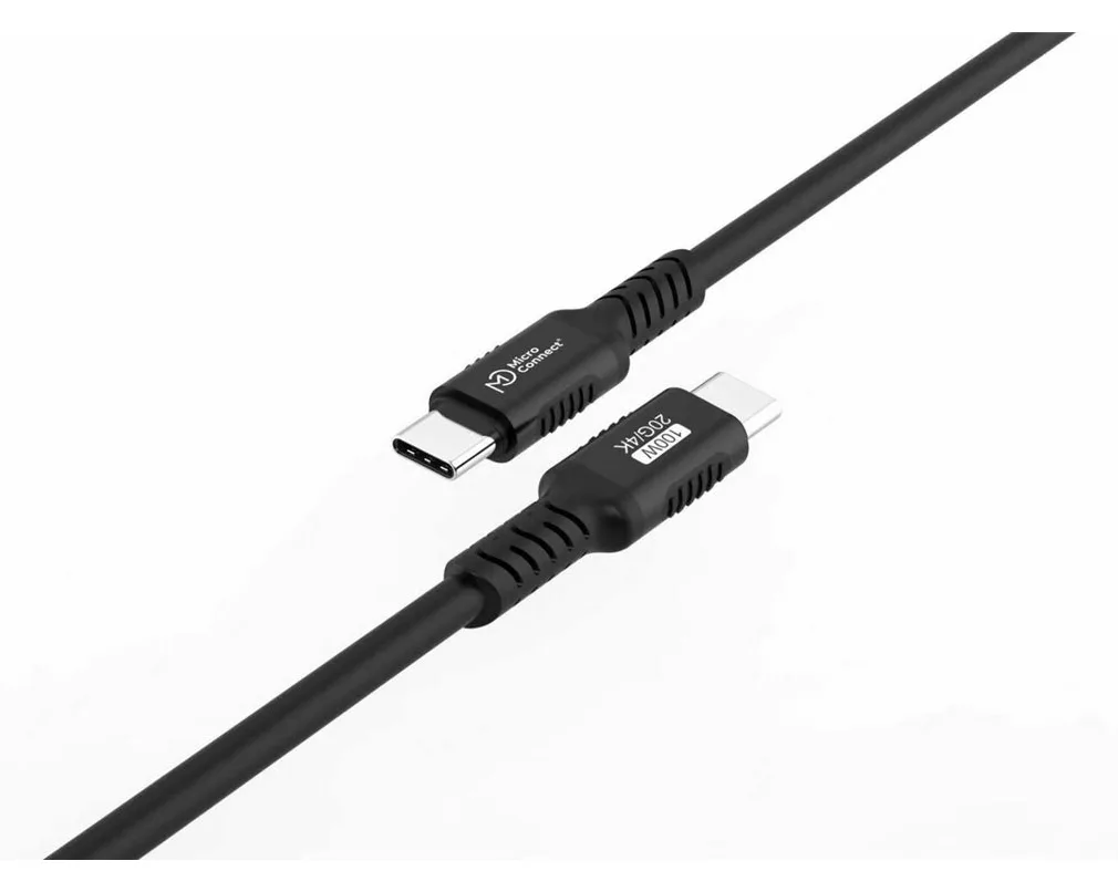 MicroConnect USB-C to cable Premium Liquid silicone 100W - Kabel - Digital/Daten, Ansicht 4