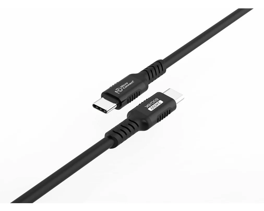 MicroConnect USB-C to cable Premium Liquid silicone 240W - Kabel - Digital/Daten, Ansicht 3