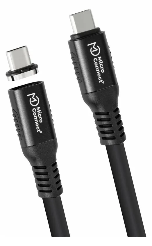 MicroConnect USB-C to cable Premium magnetic Silicone - Kabel - Digital/Daten, Ansicht 4