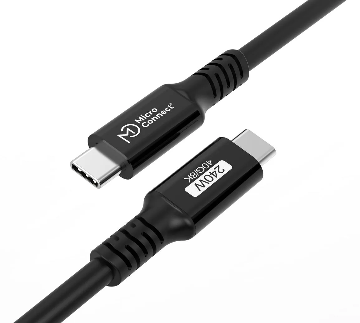 MicroConnect USB-Kabel - 24 pin USB-C (M), Ansicht 2