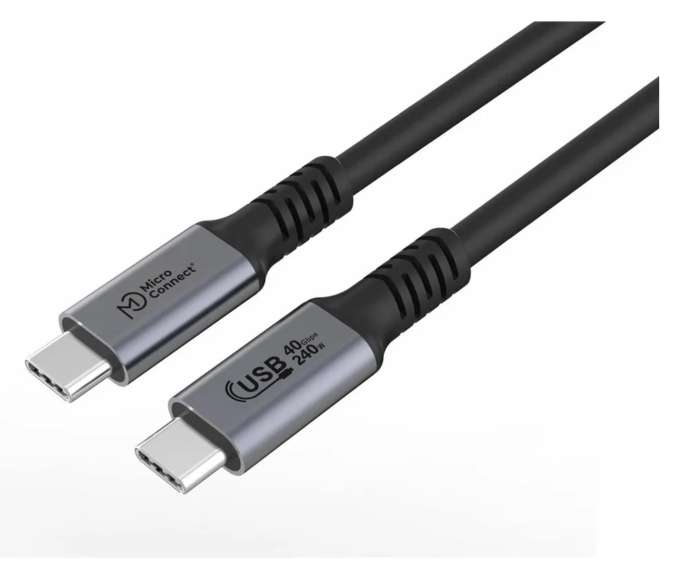 MicroConnect USB-Kabel - 24 pin USB-C (M), Ansicht 3