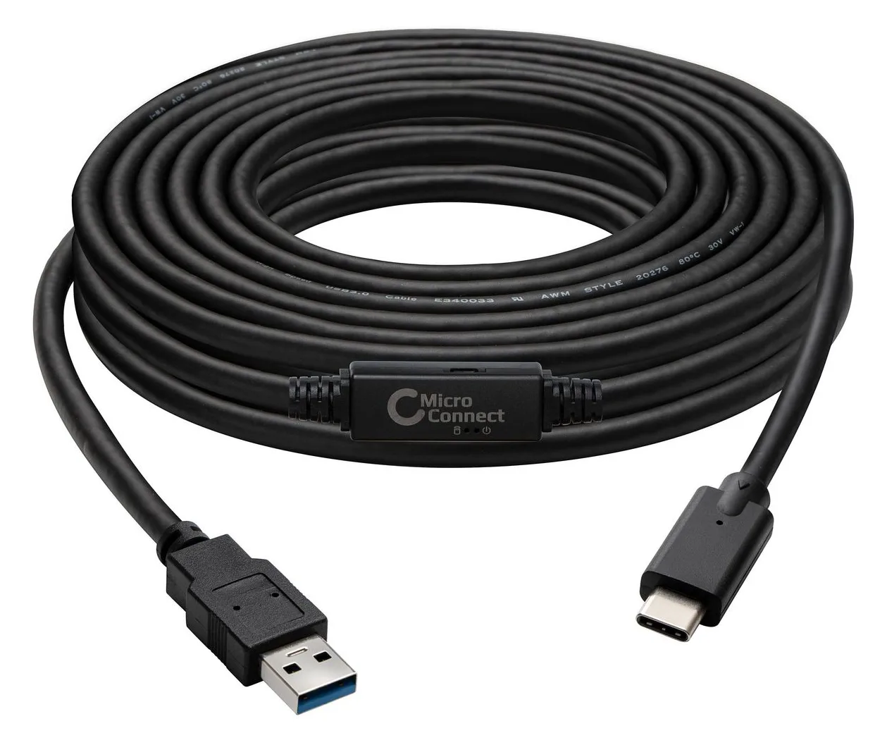 MicroConnect USB-Kabel - 24 pin USB-C (M), Ansicht 3