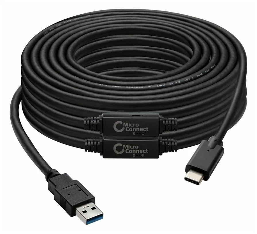 MicroConnect USB-Kabel - 24 pin USB-C (M), Ansicht 2
