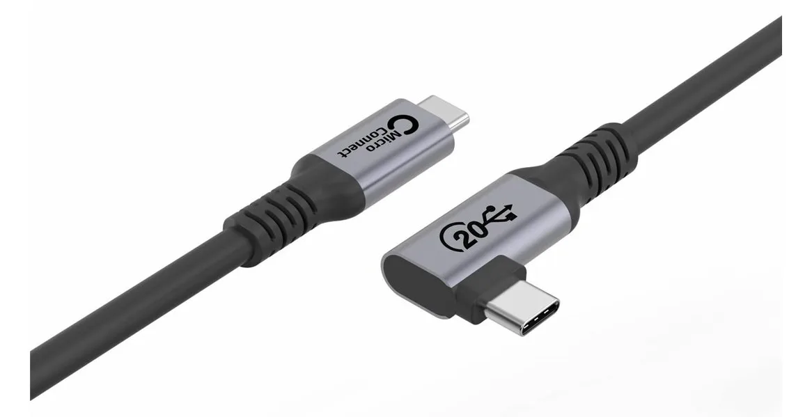 MicroConnect USB-Kabel - 24 pin USB-C (M), Ansicht 2
