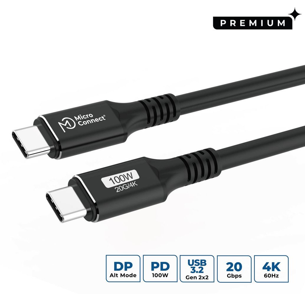 MicroConnect USB-Kabel - 24 pin USB-C (M) von LumaTech