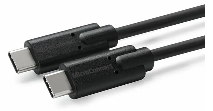 MicroConnect USB-Kabel - 24 pin USB-C (M), Ansicht 3