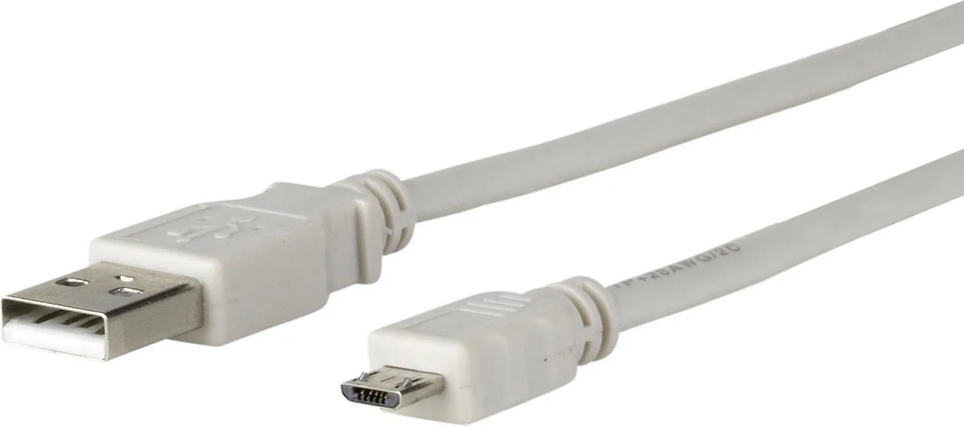 MicroConnect USB-Kabel - Micro-USB Typ B (M), Ansicht 2