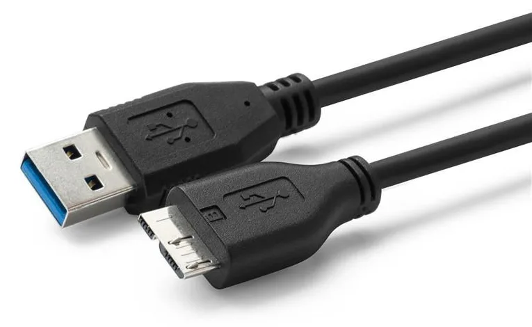 MicroConnect USB-Kabel - Micro-USB Typ B (M) - USB 3.0 / 3.2 Gen 1 (5 Gbit/s), Ansicht 2