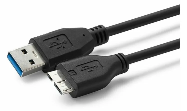 MicroConnect USB-Kabel - Micro-USB Typ B (M) - USB 3.0 / 3.2 Gen 1 (5 Gbit/s), Ansicht 3