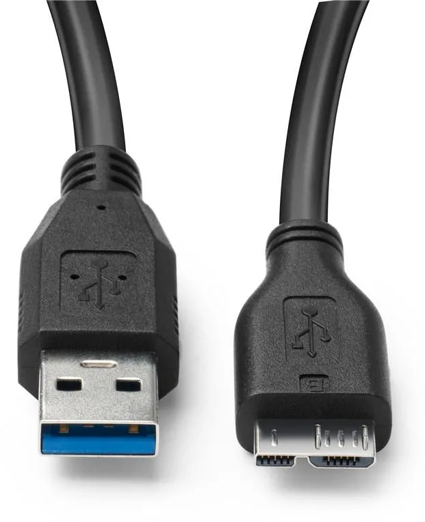 MicroConnect USB-Kabel - Micro-USB Typ B (M) - USB 3.0 / 3.2 Gen 1 (5 Gbit/s), Ansicht 4