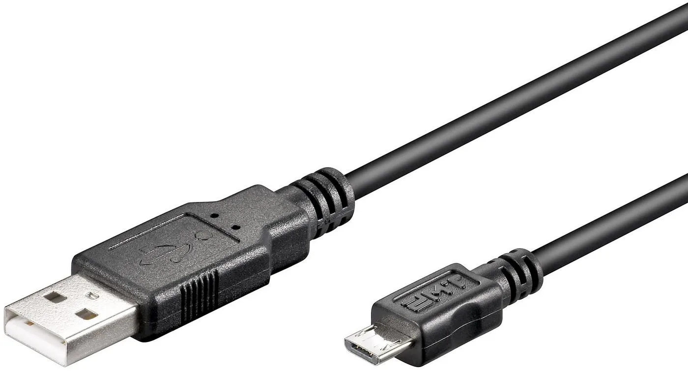 MicroConnect USB-Kabel - Micro-USB Typ B (M), Ansicht 2