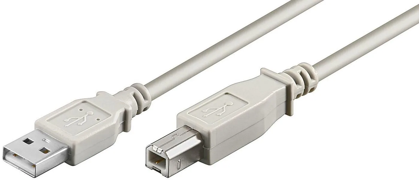 MicroConnect USB-Kabel - USB (M) zu USB Typ B (M), Ansicht 2