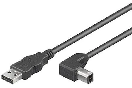 MicroConnect USB-Kabel - USB (M) zu USB Typ B (M), Ansicht 2