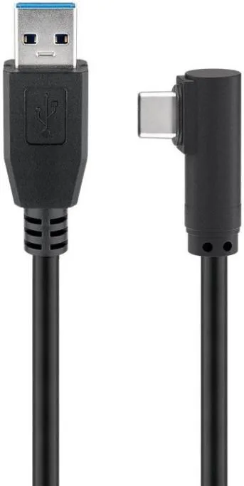 MicroConnect USB-Kabel - USB Typ A (M) gerade zu 24 pin USB-C (M), Ansicht 2
