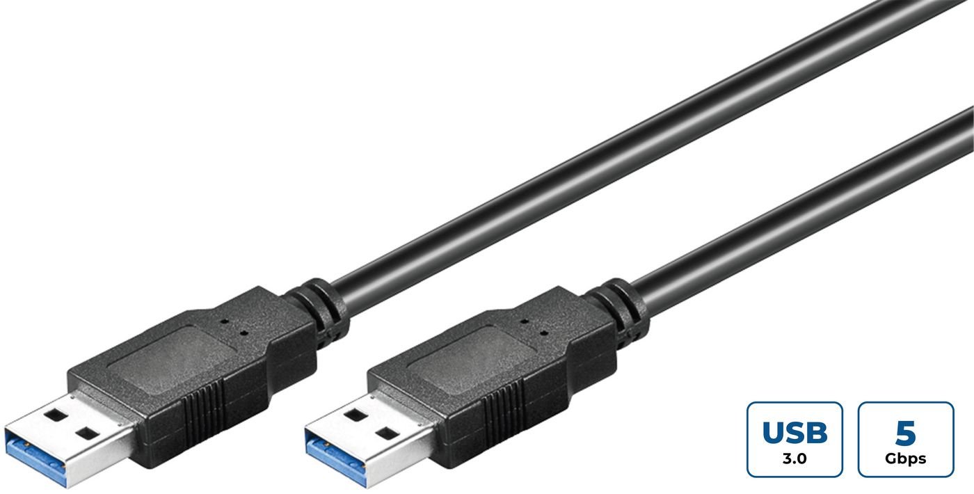 MicroConnect USB-Kabel - USB Typ A (M) zu USB Typ A (M) von LumaTech