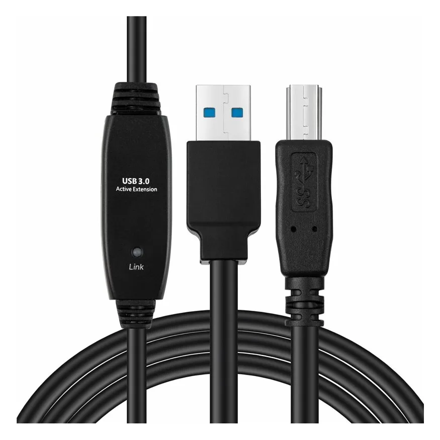 MicroConnect USB-Kabel - USB Typ A (M) zu USB Type B (M), Ansicht 2
