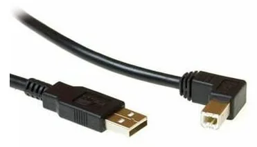 MicroConnect USB-Kabel - USB Typ B (M) zu USB (M), Ansicht 2